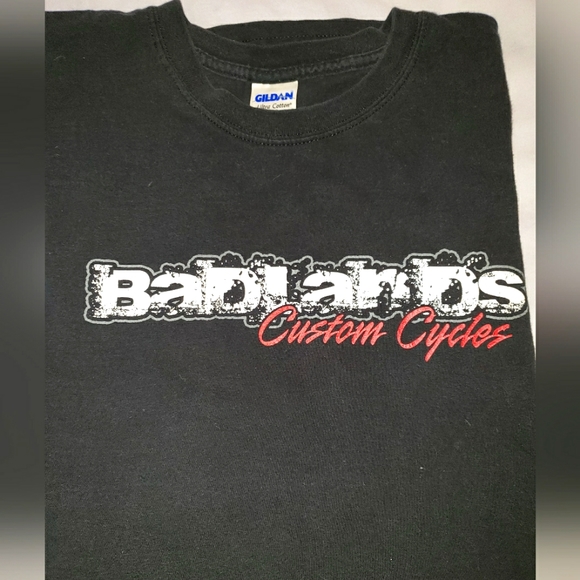 Badlands vintage motorcycle tshirt - Picture 3 of 3